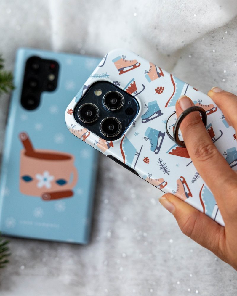 Fundas de smartphone con un anillo para móvil