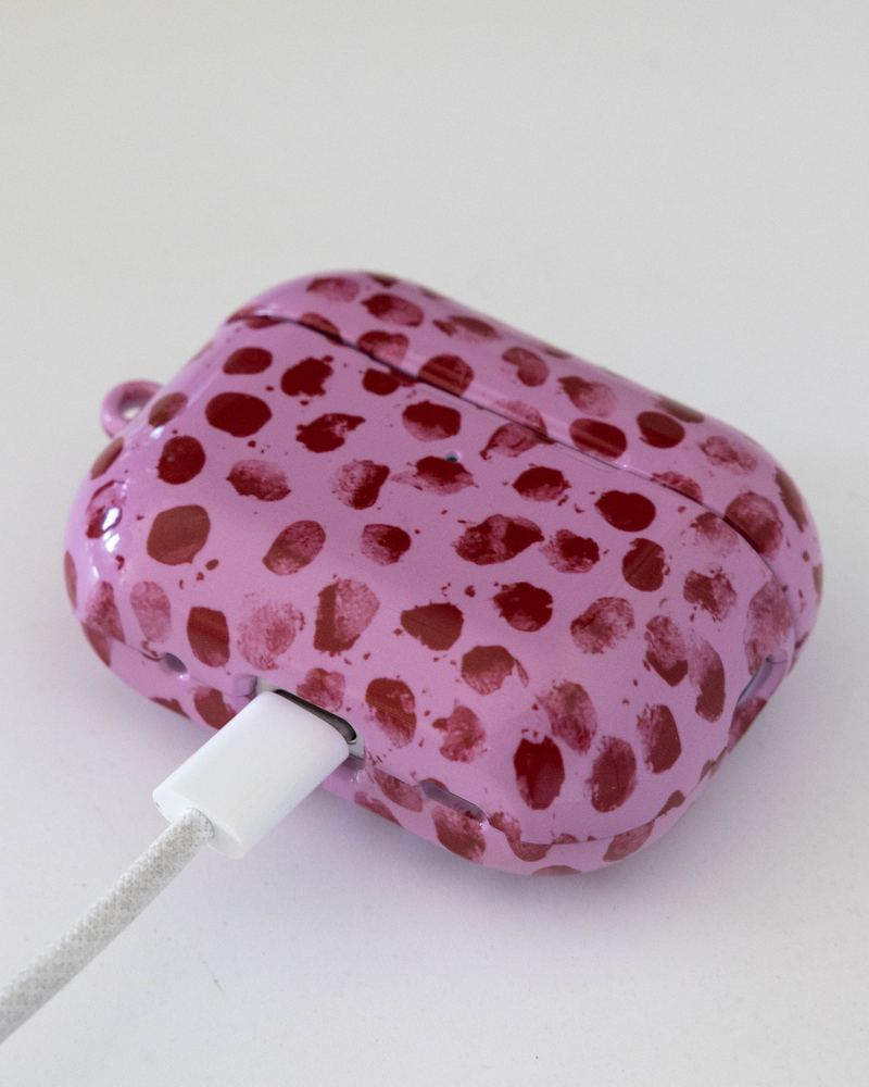 Funda AirPods con estampado botánico