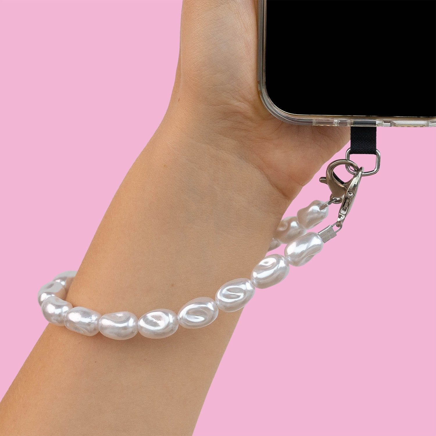 Pulsera de Perlas para Móviles