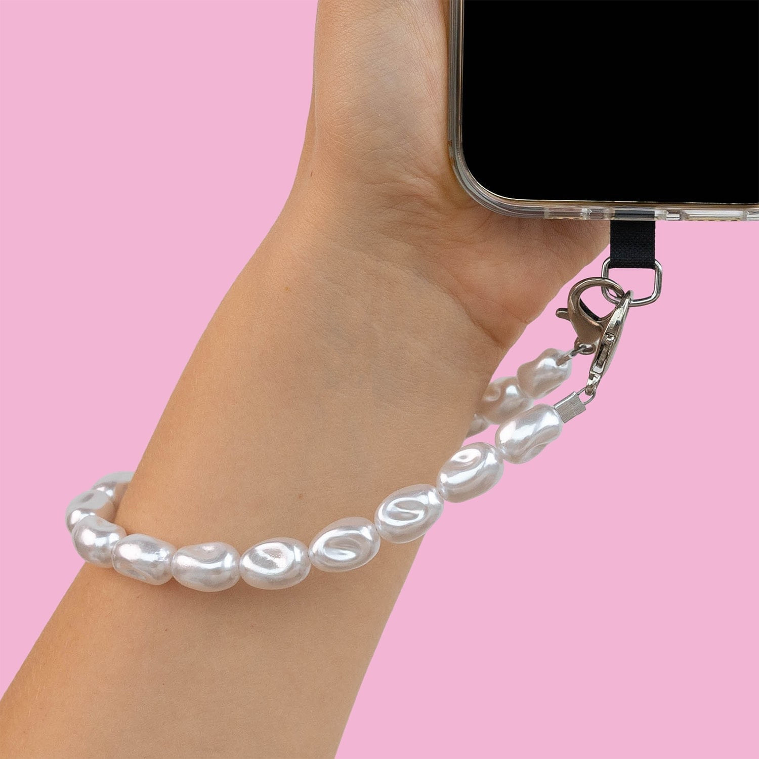 Pulsera de Perlas para Móviles